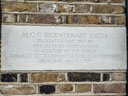 MCC Bicentenary - Duke of Westminster (Gerald Grosvenor) - Lyttleton, Charles (10th Viscount Cobham) (id=3876)